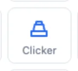 The Clicker tile in the Generators list