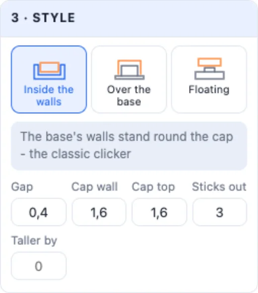The Style card