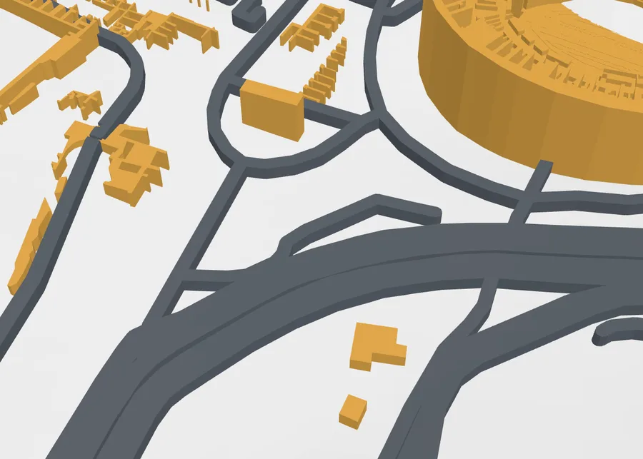 Footpaths and cycleways added