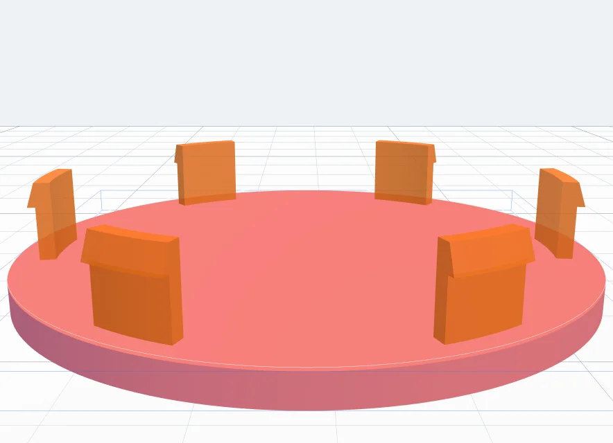 The default legs: 8 mm tall, 8 mm wide, 1.6 mm thick with a 0.8 mm catch