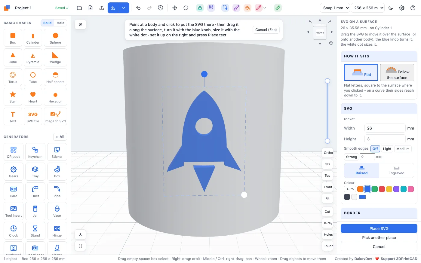 SVG to 3D Model: Turn Any SVG into a 3D Print | 3DPrintCAD