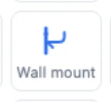 The Wall mount tile in the Generators list